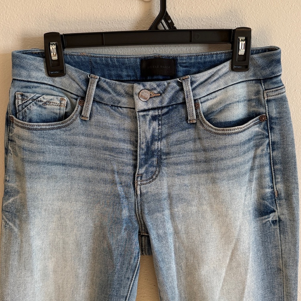 Buckle Black No 53 Light Wash Bootcut Jeans - Picture 2 of 5